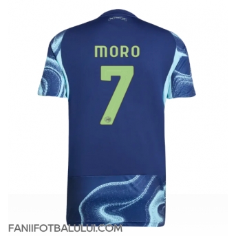 Ajax Raul Moro #7 Tricou Fotbal Replică 2025-26 Barbati Deplasare